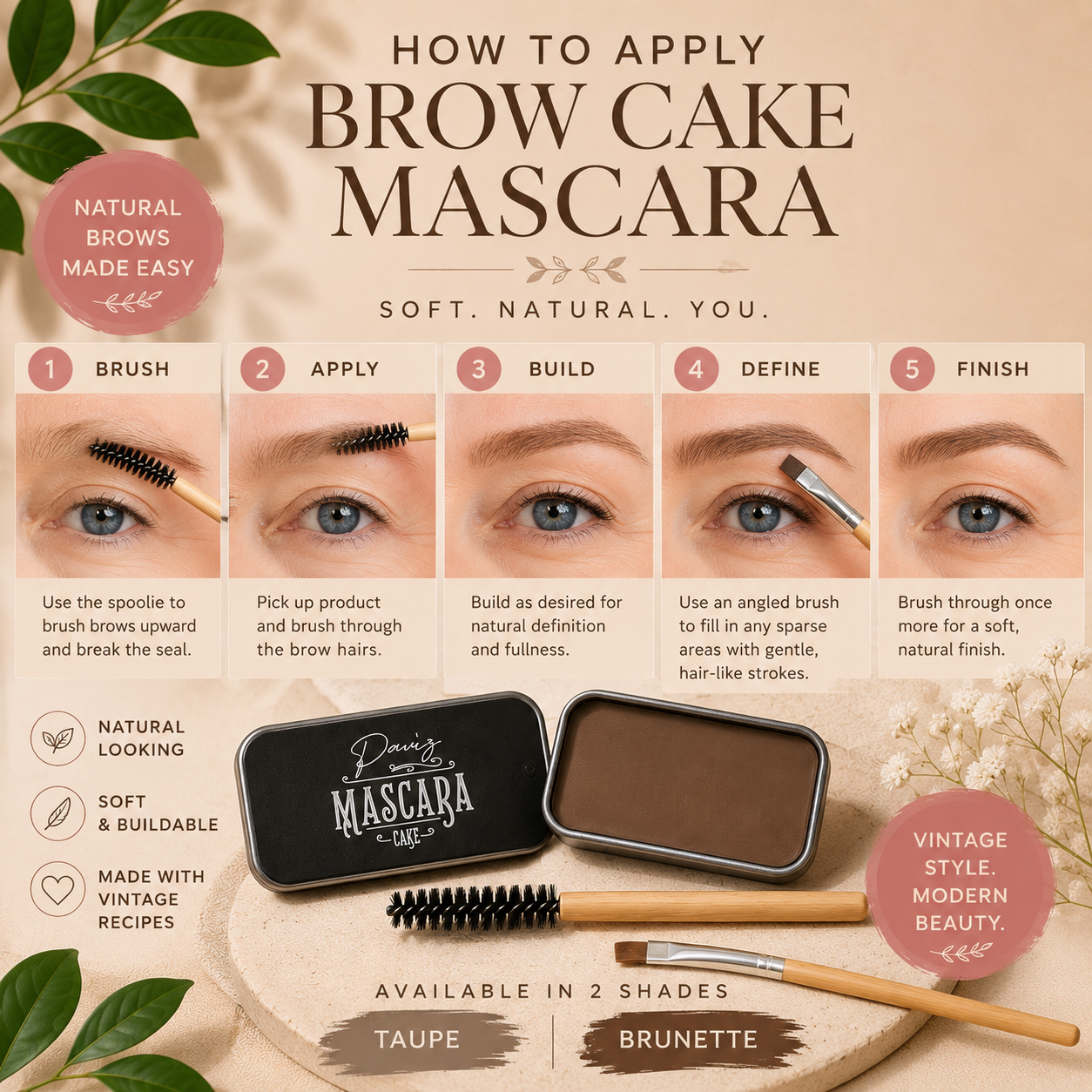 Brow Cake Mascara - Afbeelding 2