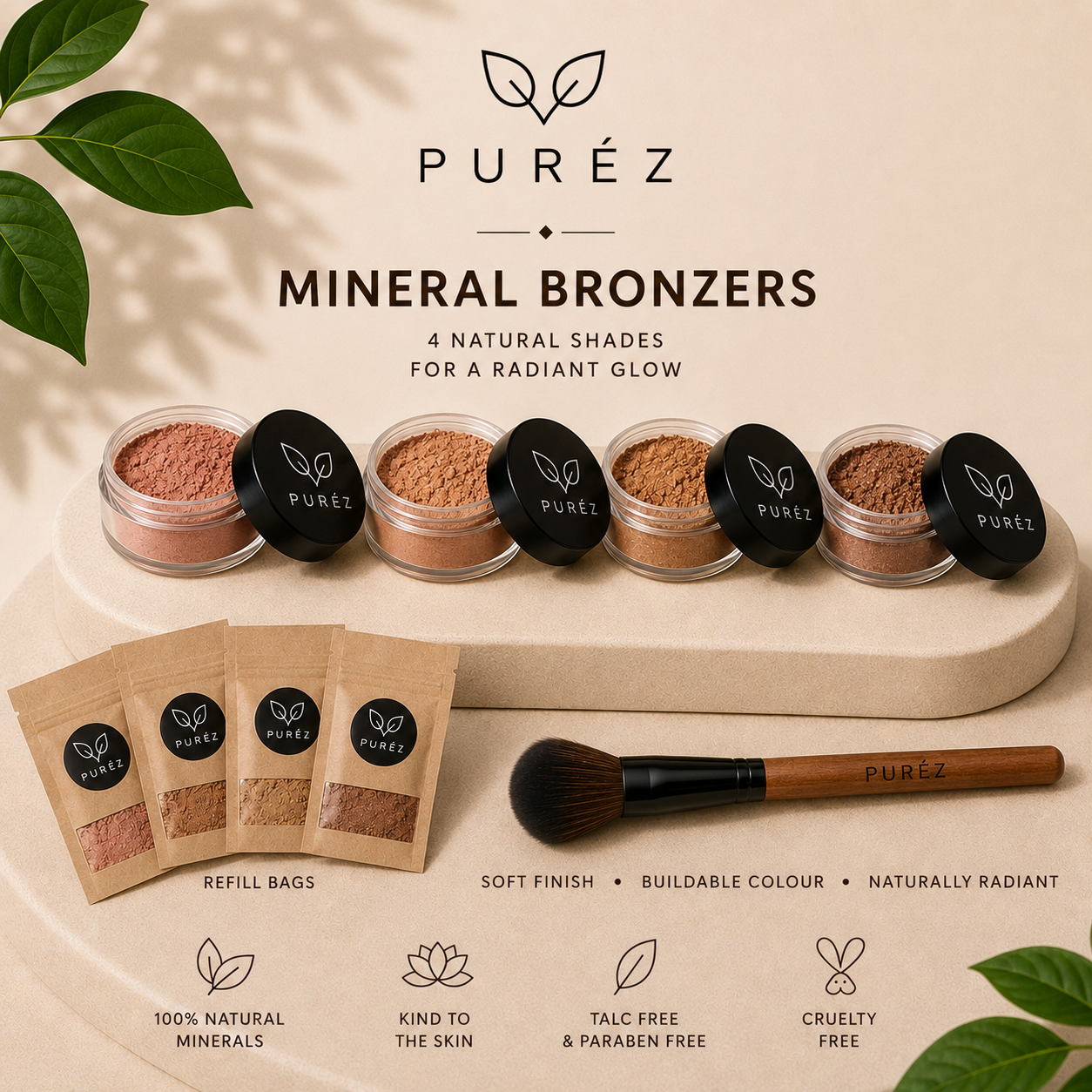 Sample pakket "Bronzer & Blush"